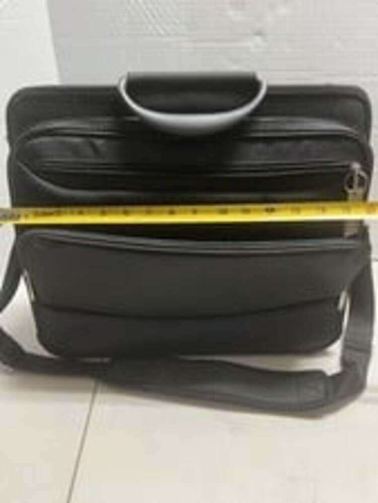 Port Noteworthy Laptop / Briefcase Bag Multi Zip Storage Compartments Fast ship